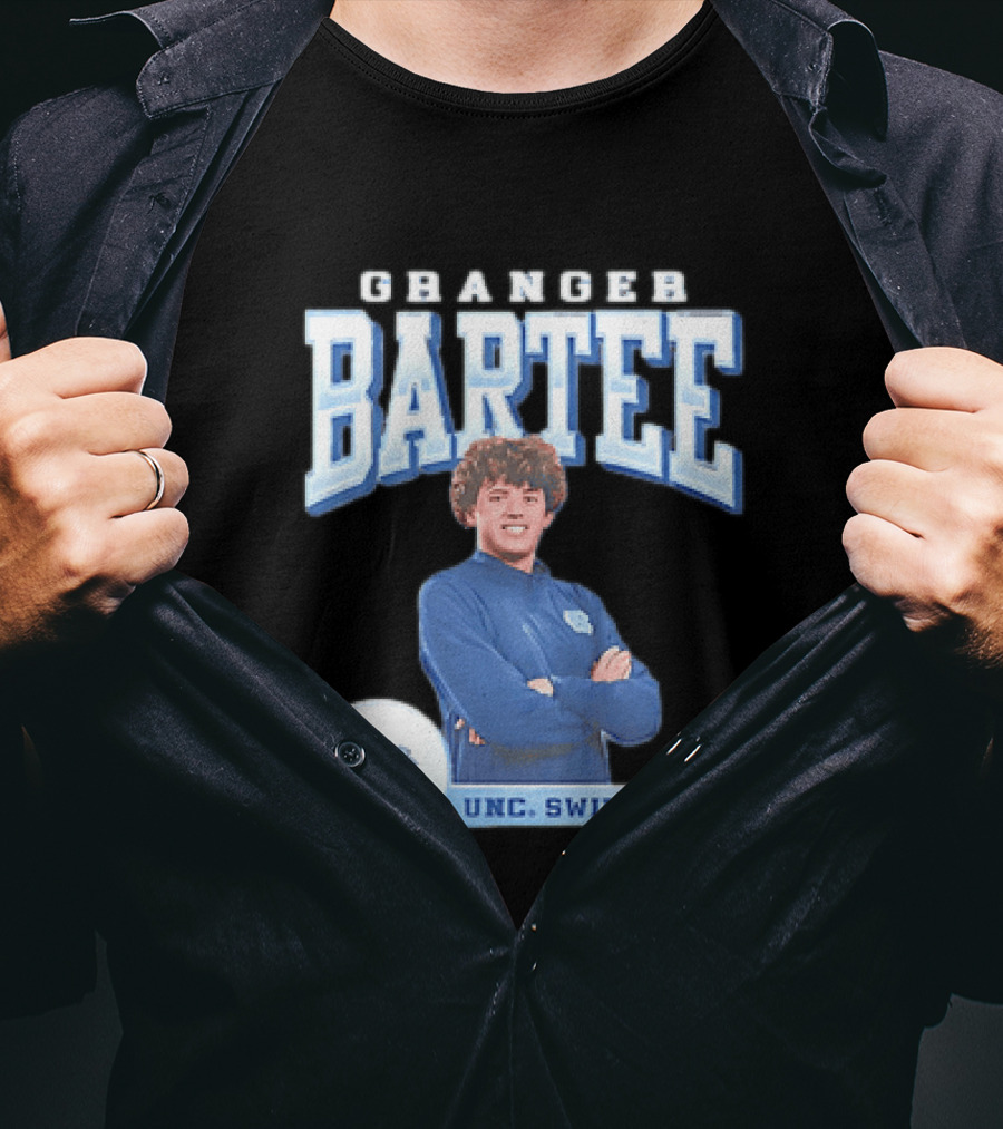 Granger Bartee UNC Swim & Dive North Carolina Tar Heels T-Shirt