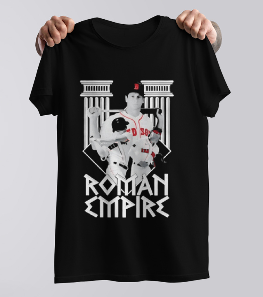 Red Sox Roman Empire Boston Baseball Team Fusion T-Shirt