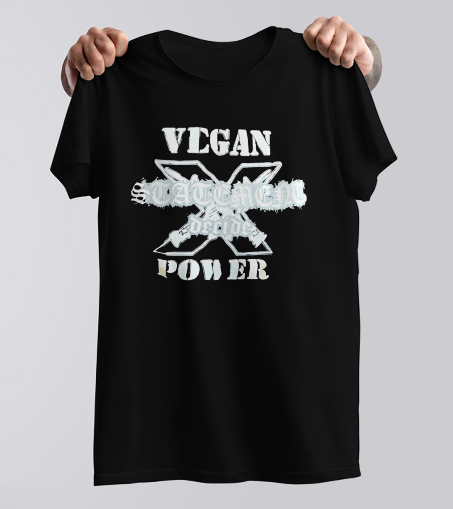 Vegan Statement X Decide Power T-Shirt