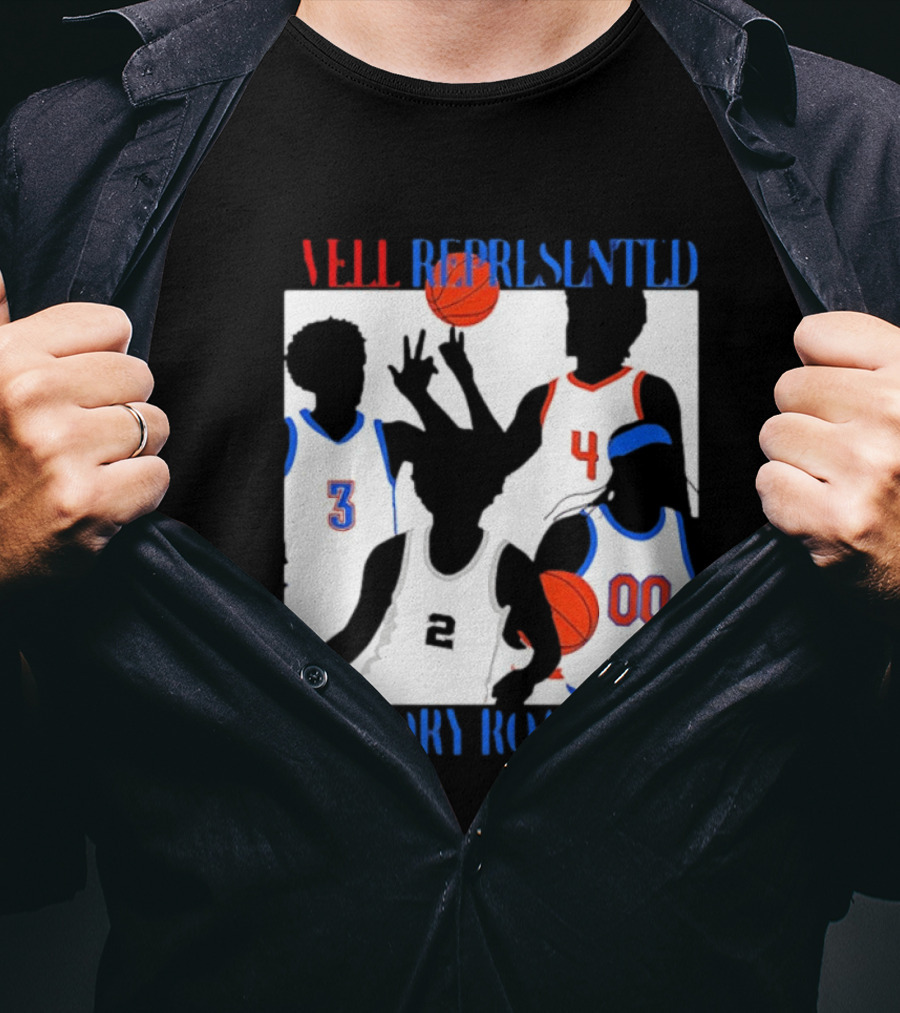 Well Represented Glory Road Basketball Team 2026 Number 3 4 2 00 T-Shirt