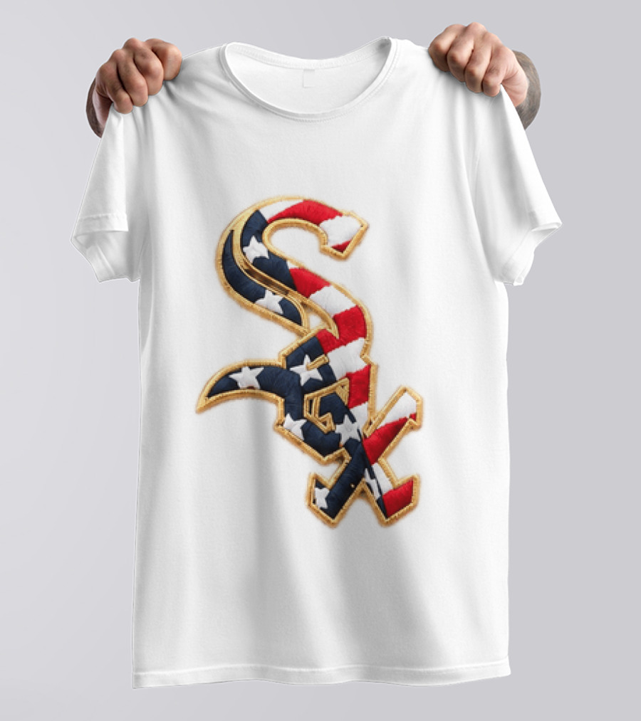 2026 White Sox Patriotic Stars Stripes 4th Of July T-Shirt