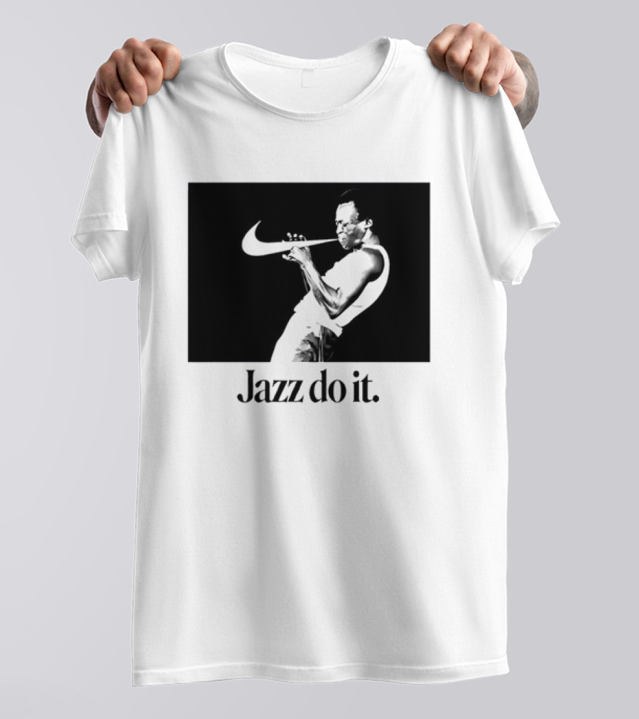 Miles Davis Jazz Do It Iconic Trumpet Player T-Shirt