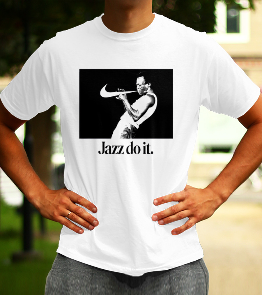 Miles Davis Jazz Do It Iconic Trumpet Player T-Shirt