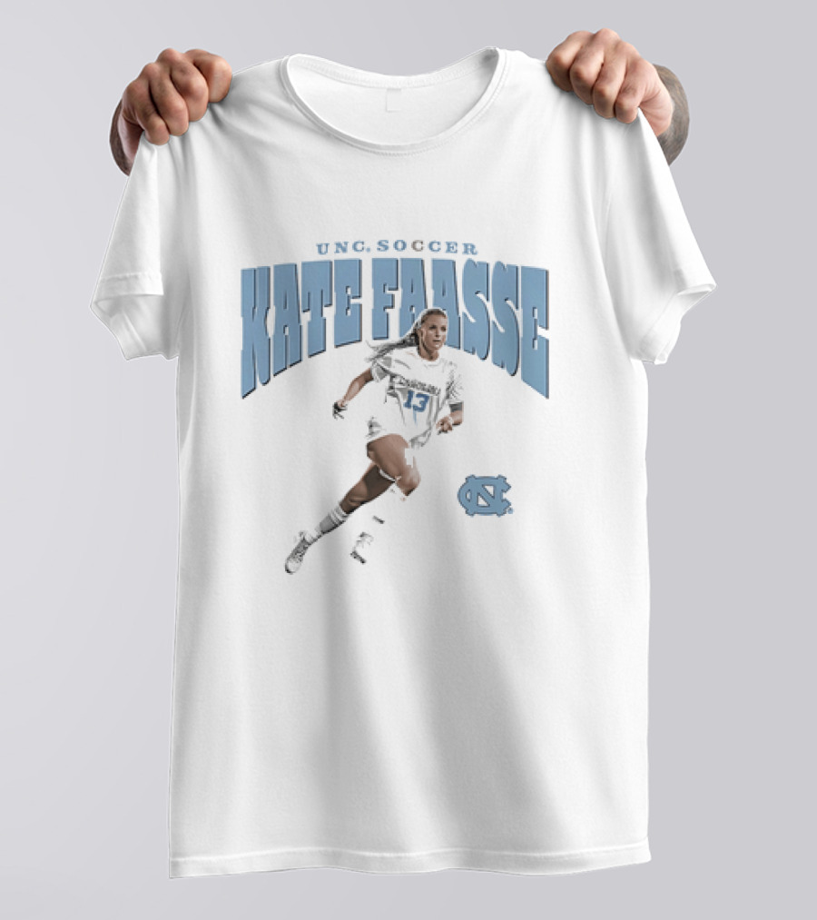 UNC Soccer Kate Faasse North Carolina Tar Heels T-Shirt