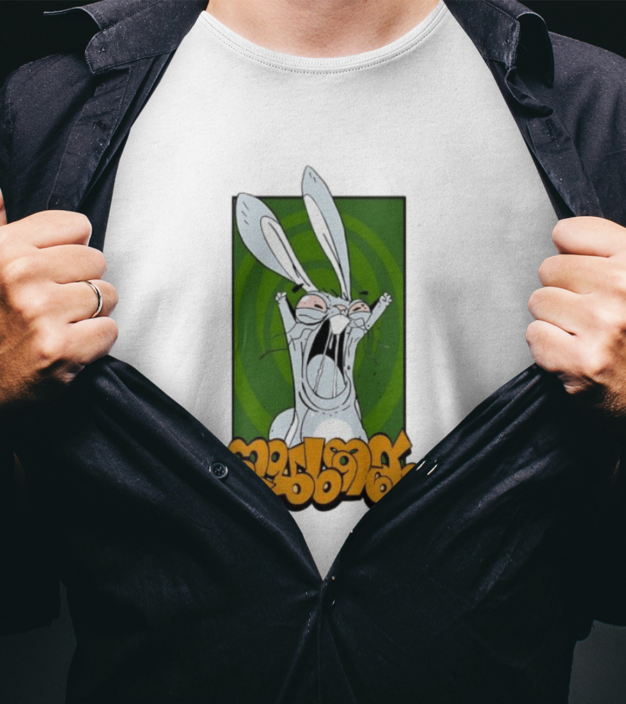 Rabid Rabbit Bugs Bunny Cartoon T-Shirt