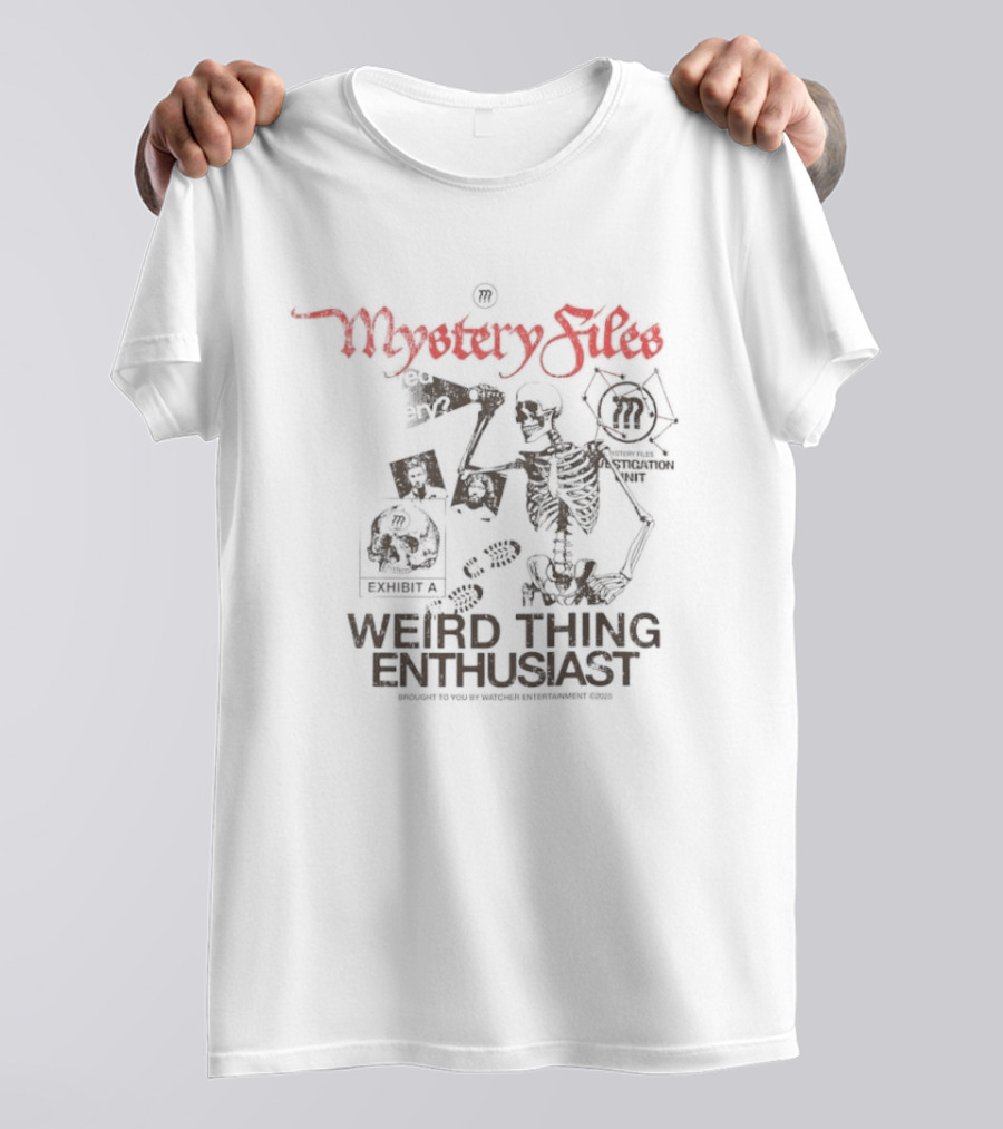 Mystery Files Weird Thing Enthusiast Ryan Bergara Shane Madej Er Entertainment T-Shirt
