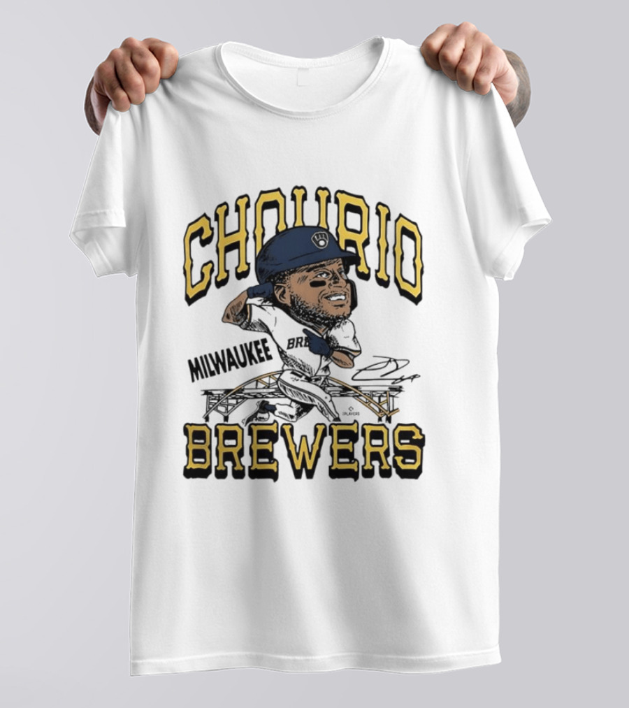 Jackson Chourio Milwaukee Brewers Baseball Player T-Shirt