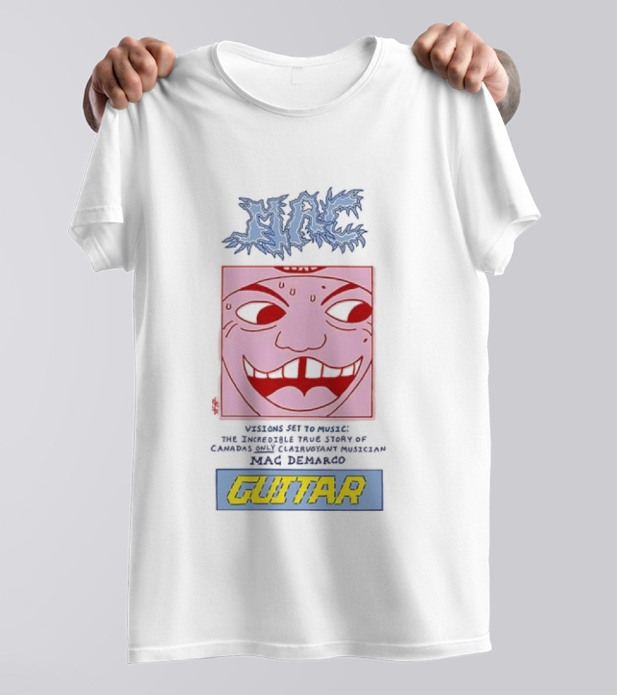 Mac Visions Set To Music Guitar Demand True Story Cambodian Physically Exhausted Musician T-Shirt