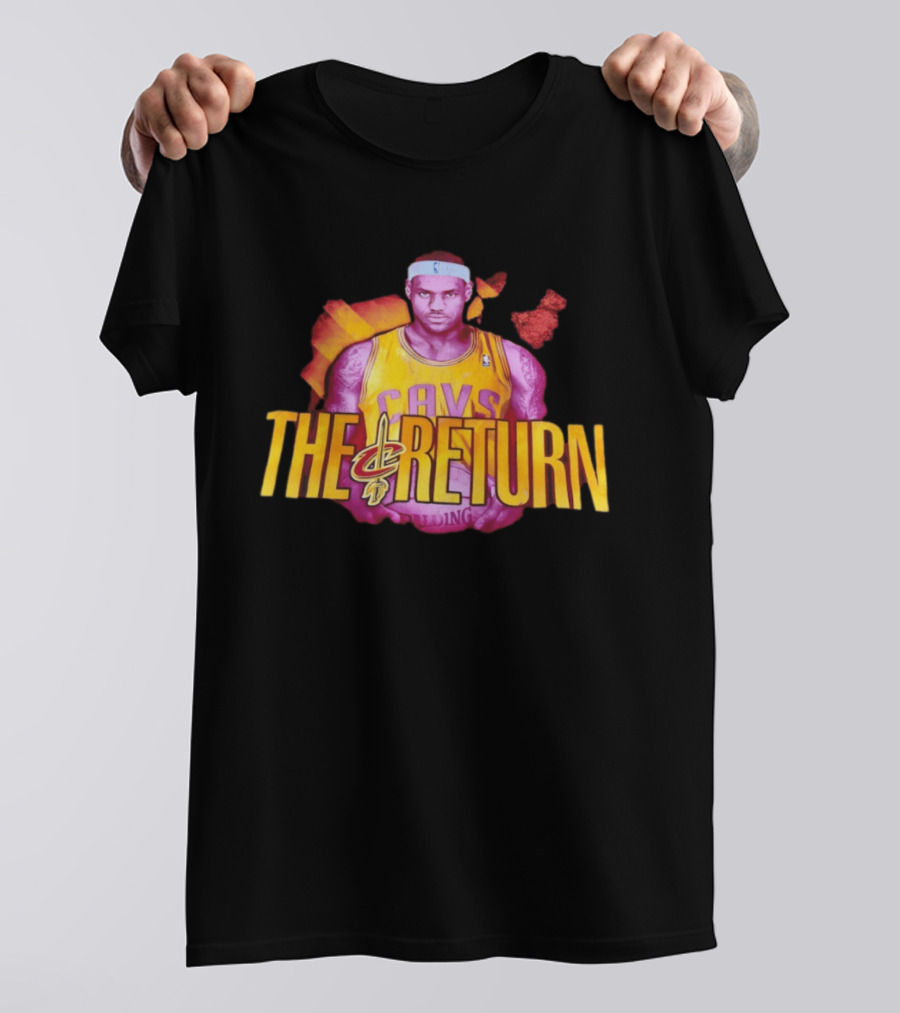 LeBron James Cleveland Cavaliers The Return NBA Basketball 2026 T-Shirt
