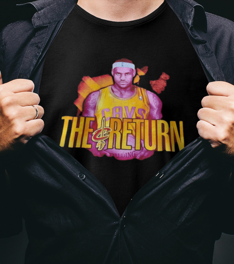 LeBron James Cleveland Cavaliers The Return NBA Basketball 2026 T-Shirt