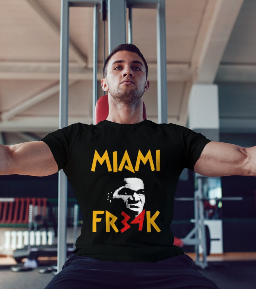 Giannis Antetokounmpo Miami Freak 34 Greek Freak Basketball T-Shirt