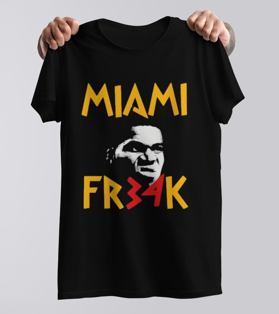 Giannis Antetokounmpo Miami Freak 34 Greek Freak Basketball T-Shirt