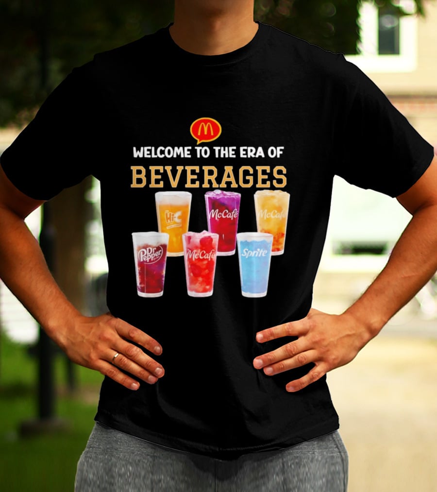 McCafé McDonald's Dr Pepper Sprite Hi C Beverages 2026 T-Shirt