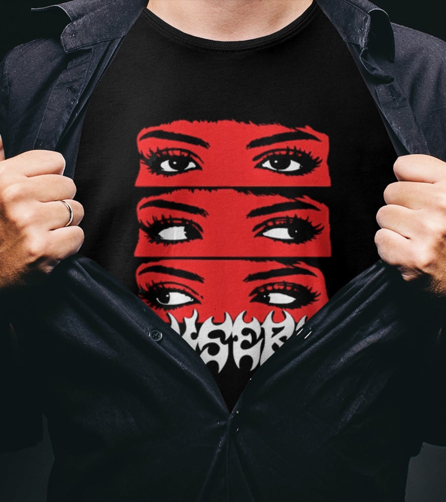 Misery Red Eyes Triple Stare T-Shirt