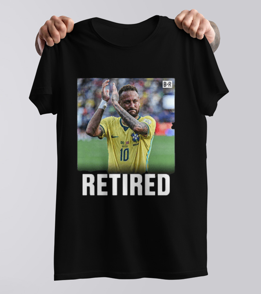 Neymar Jr Brazil 2026 Retired Emotional T-Shirt