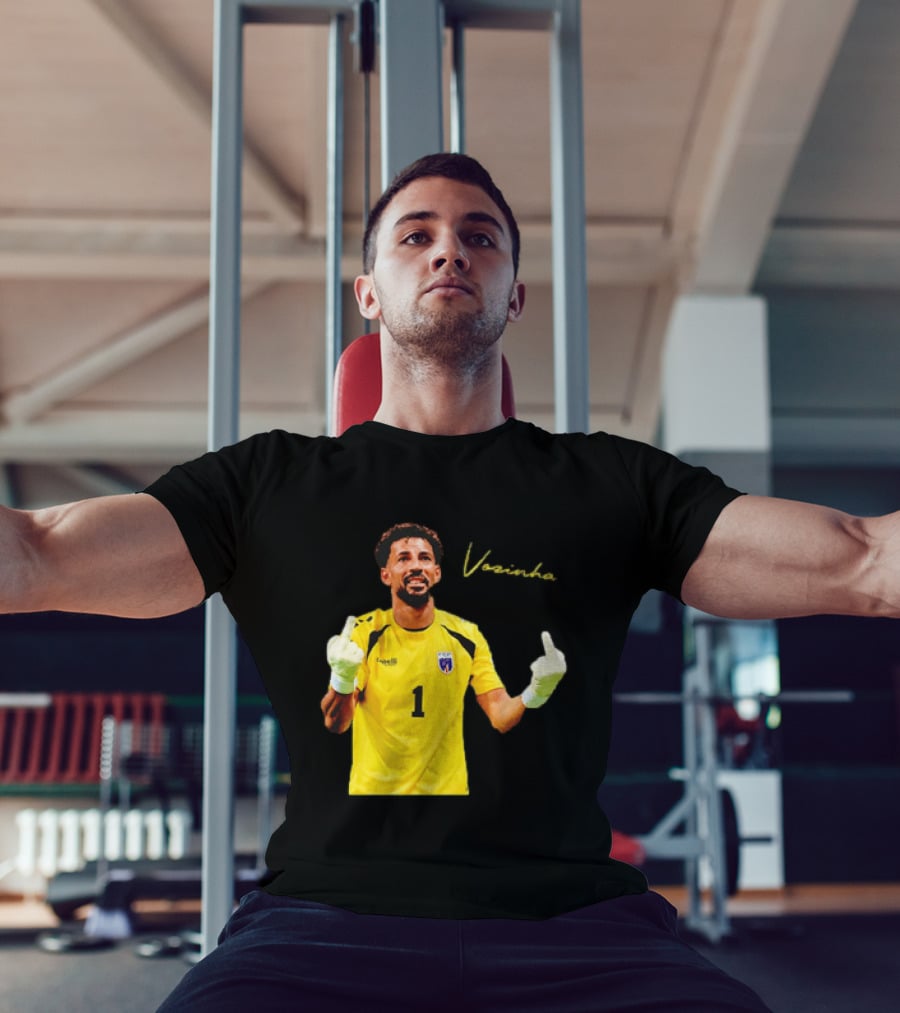 Vozinha Cape Verde National Team Number 1 Player Gesture T-Shirt