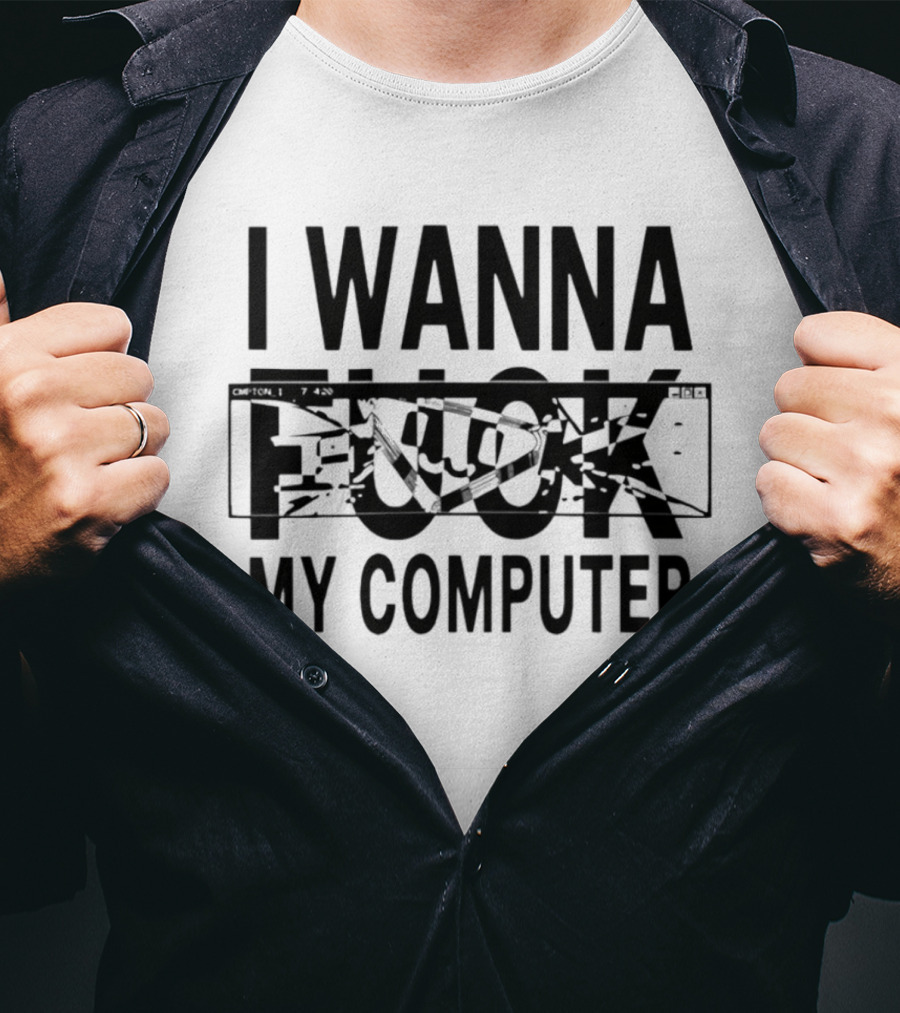 Dark Crystal V Tour 2026 I Wanna F*** My Computer T-Shirt