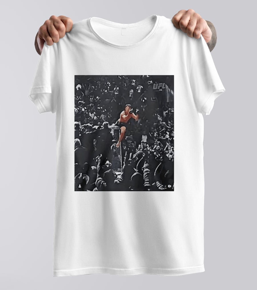 Diego Lopes UFC Middle Finger Crowd Moment T-Shirt