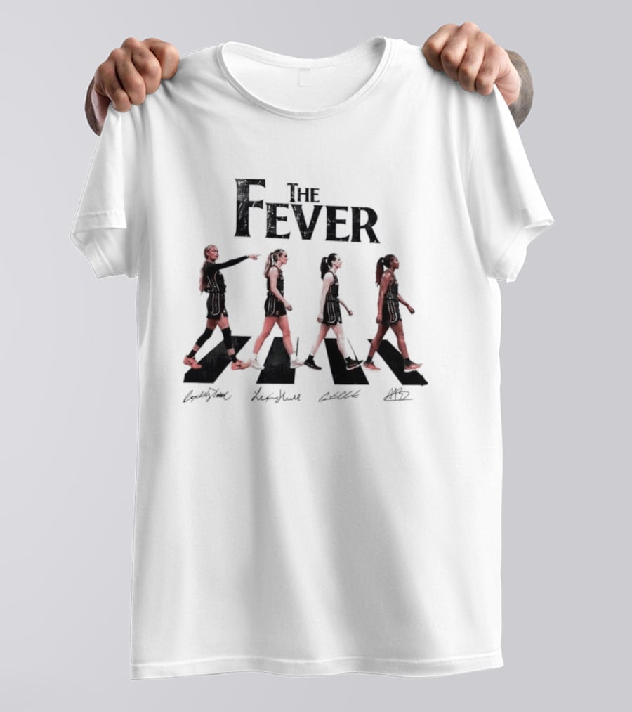The Fever Walk Lexie Hull Caitlin Clark Aaliyah Boston Abby Meyers T-Shirt