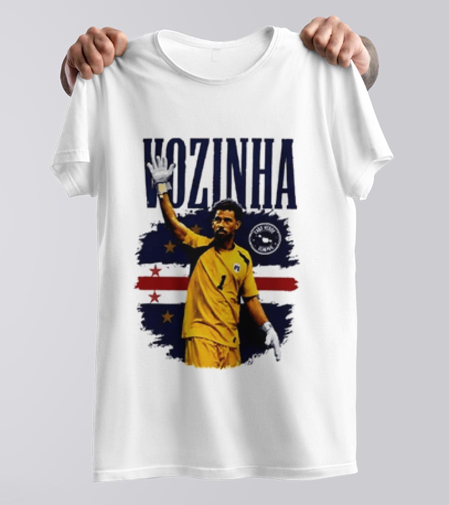 Vozinha Cabo Verde Goalkeeper Cape Verde National Team Soccer T-Shirt