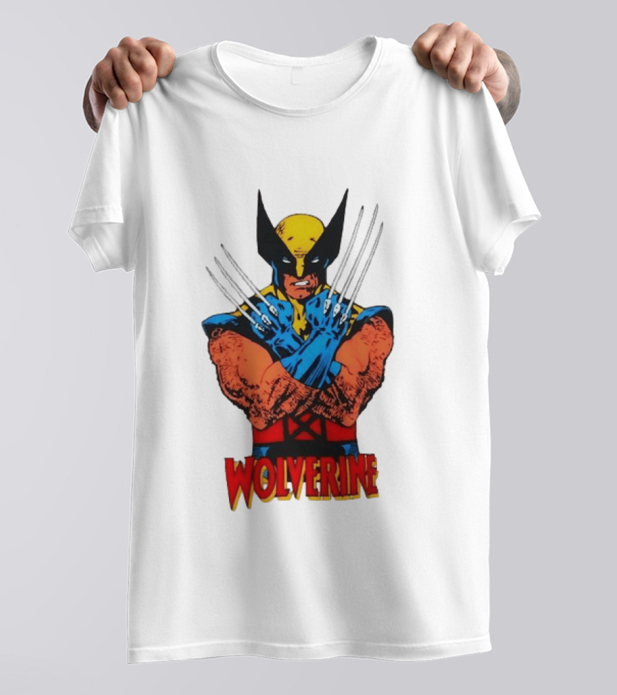 Wolverine Marvel Comics X Men Crossed Claws Wolverine T-Shirt