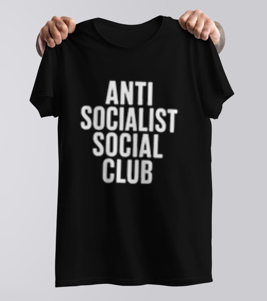 Anti Socialist Social Club Political T-Shirt