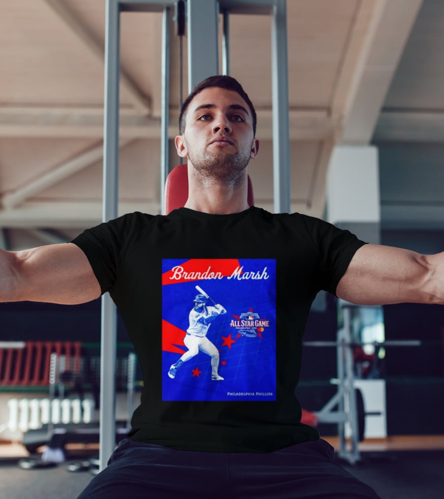 Brandon Marsh Philadelphia Phillies 2026 MLB All Star Game T-Shirt
