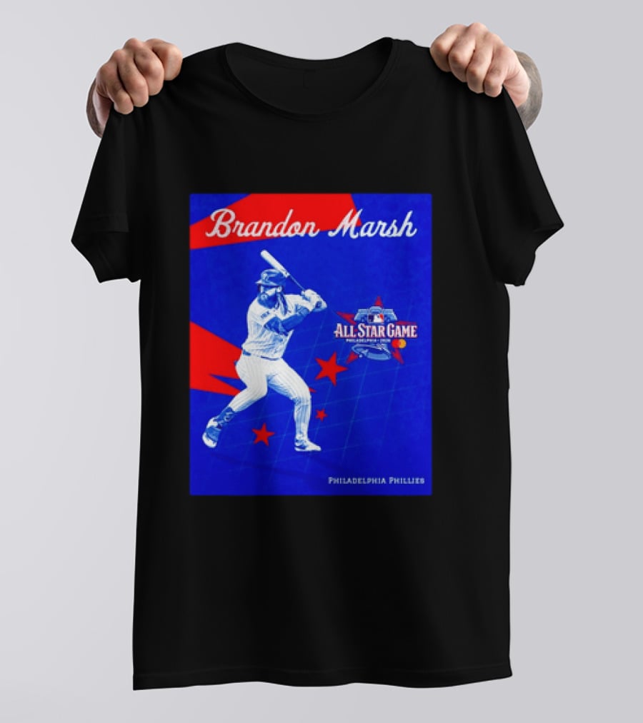Brandon Marsh Philadelphia Phillies 2026 MLB All Star Game T-Shirt