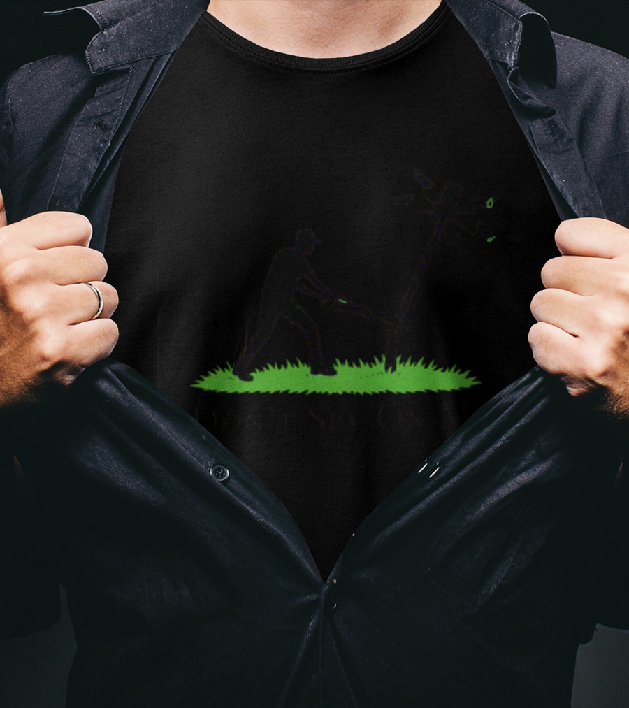 Don't Spy On Me Pole Sawing Surveillance Cameras T-Shirt