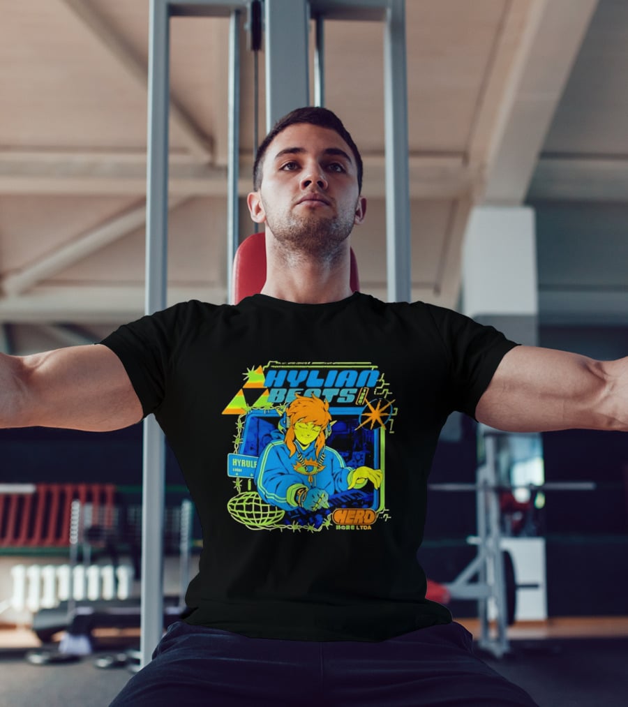 Hylian Beats 1986 Hyrule Ahead Hero Legend T-Shirt