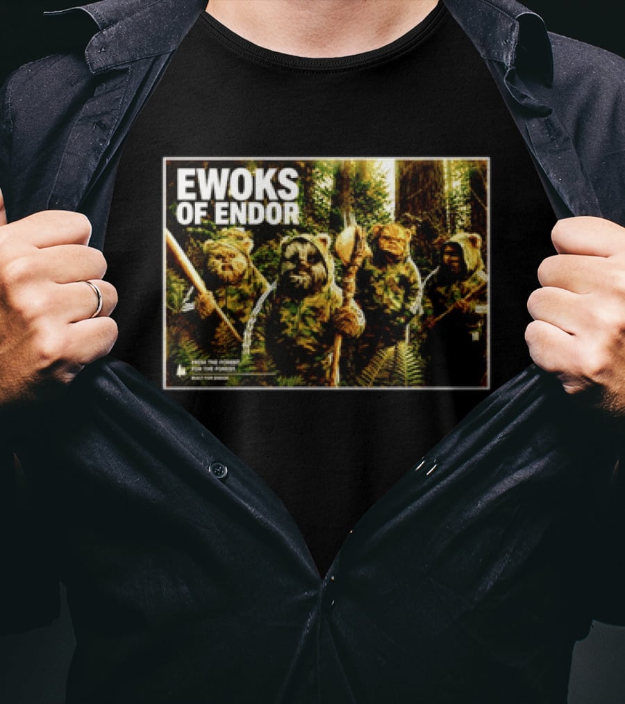 Ewoks Of Endor Forest Campaign Originals Star Wars Merchandise T-Shirt