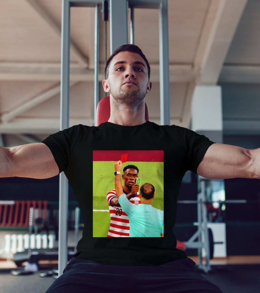 Folarin Balogun USMNT Number 20 Reverse Card Meme Soccer T-Shirt
