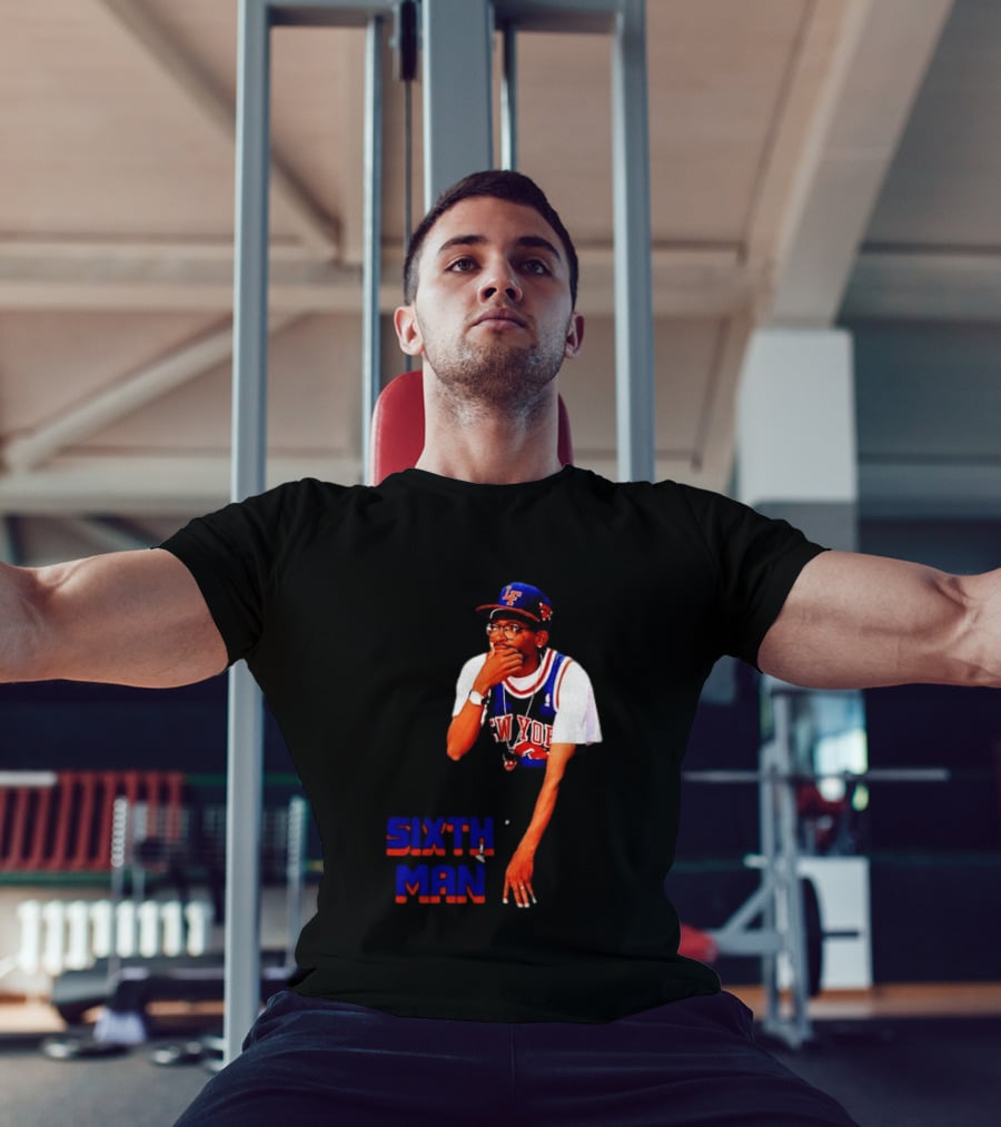 Spike Lee New York Knicks Sixth Man Yankees Cap T-Shirt