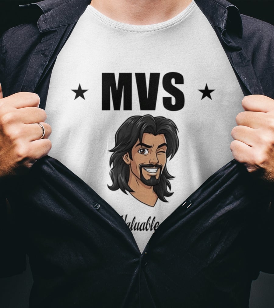 MVS Most Valuable Sancho Star Wink Humor T-Shirt