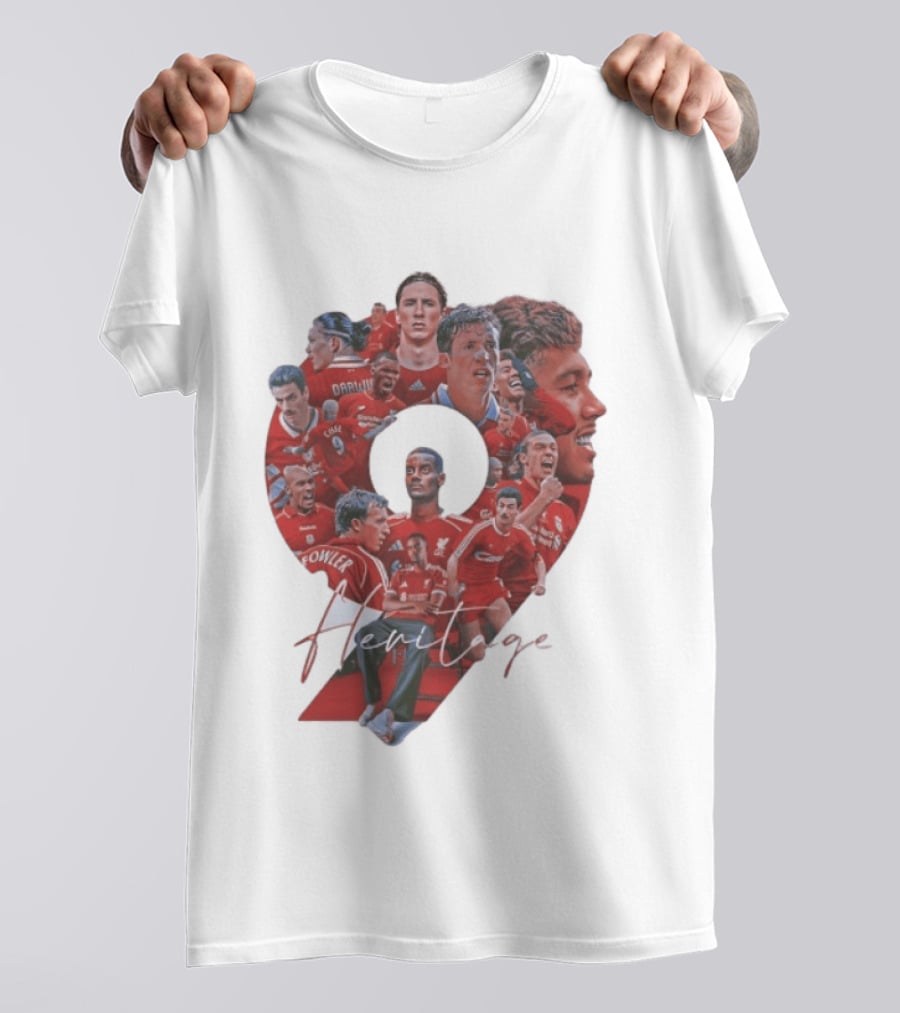 Liverpool FC Number 9 Heritage Legends T-Shirt