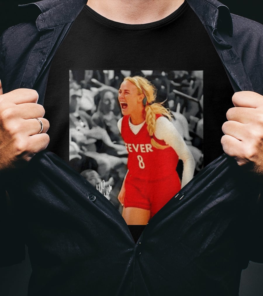 Caitlin Clark Indiana Fever Number 8 Sports T-Shirt