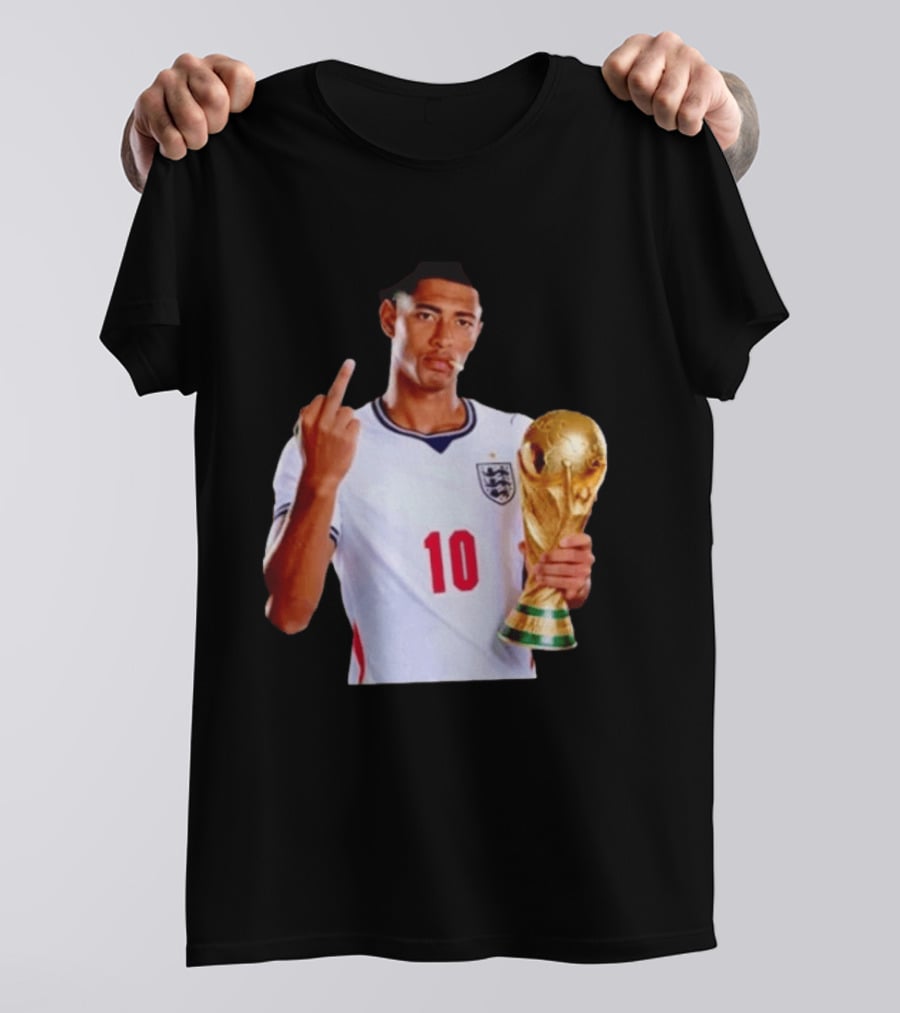 Jude Bellingham England World Cup Trophy Pose T-Shirt