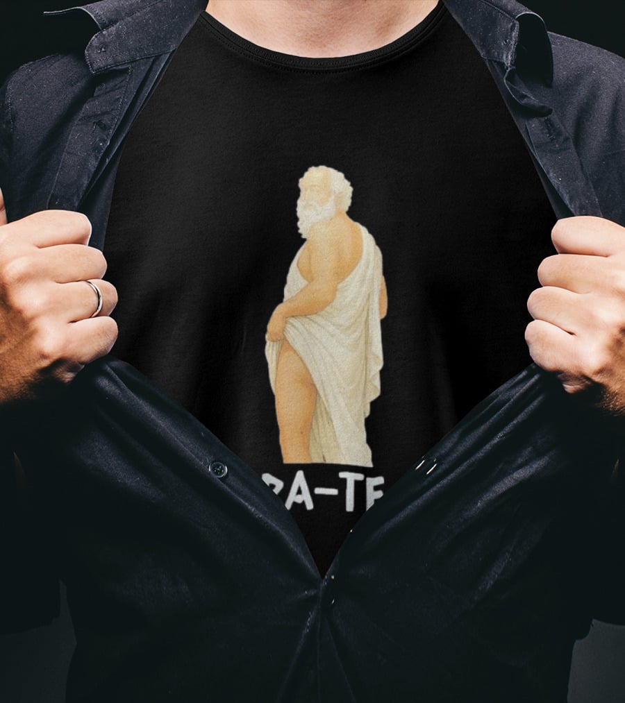 Socrates Humor SOCRA TEASE Philosopher T-Shirt