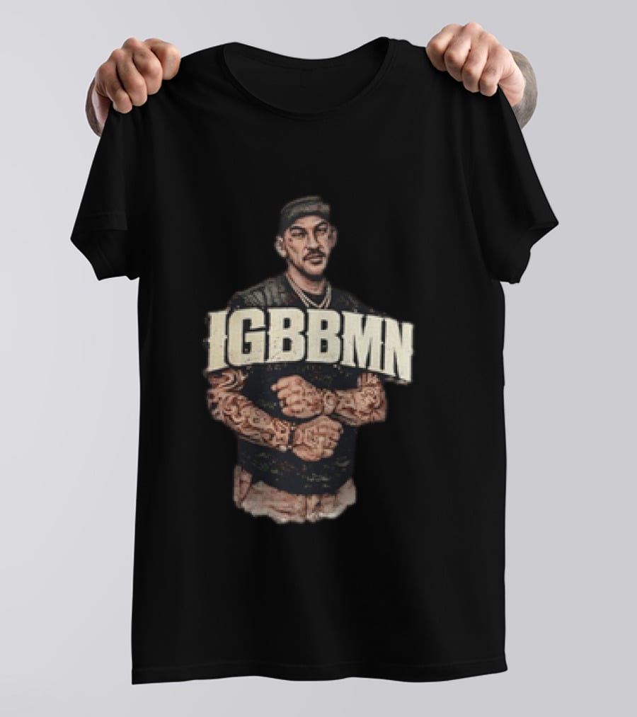 Dustin Poirier IGBBMN It's Gonna Be Bad My Ninja Tattooed Fighter T-Shirt