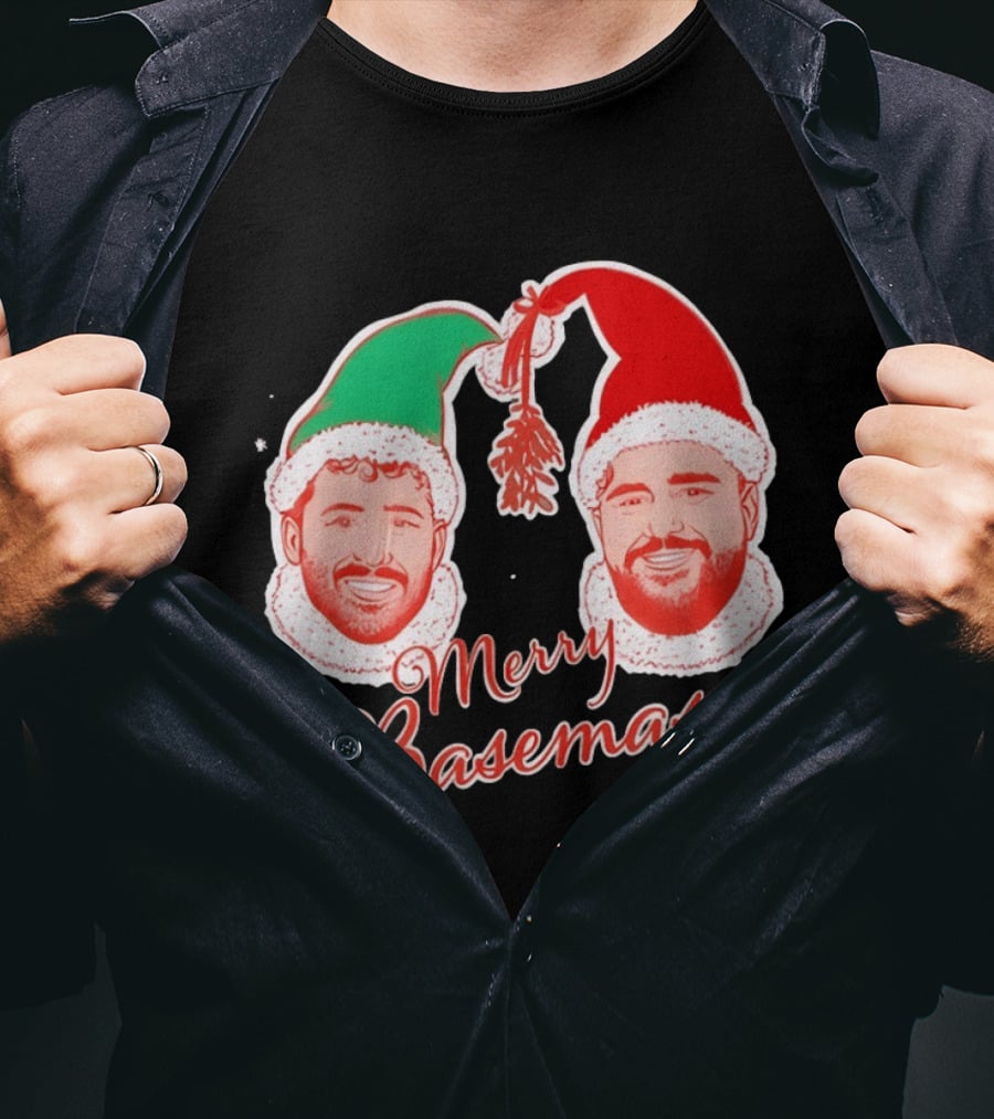Joe Santagato Merry Basemas Holiday Christmas 2026 T-Shirt