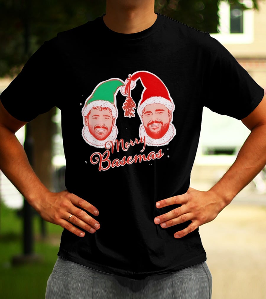 Joe Santagato Merry Basemas Holiday Christmas 2026 T-Shirt