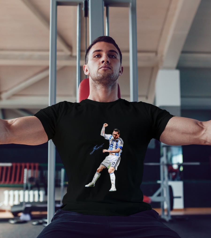 Messi The Comeback Argentina Football Unites The World Soccer Legend Victory Celebration T-Shirt