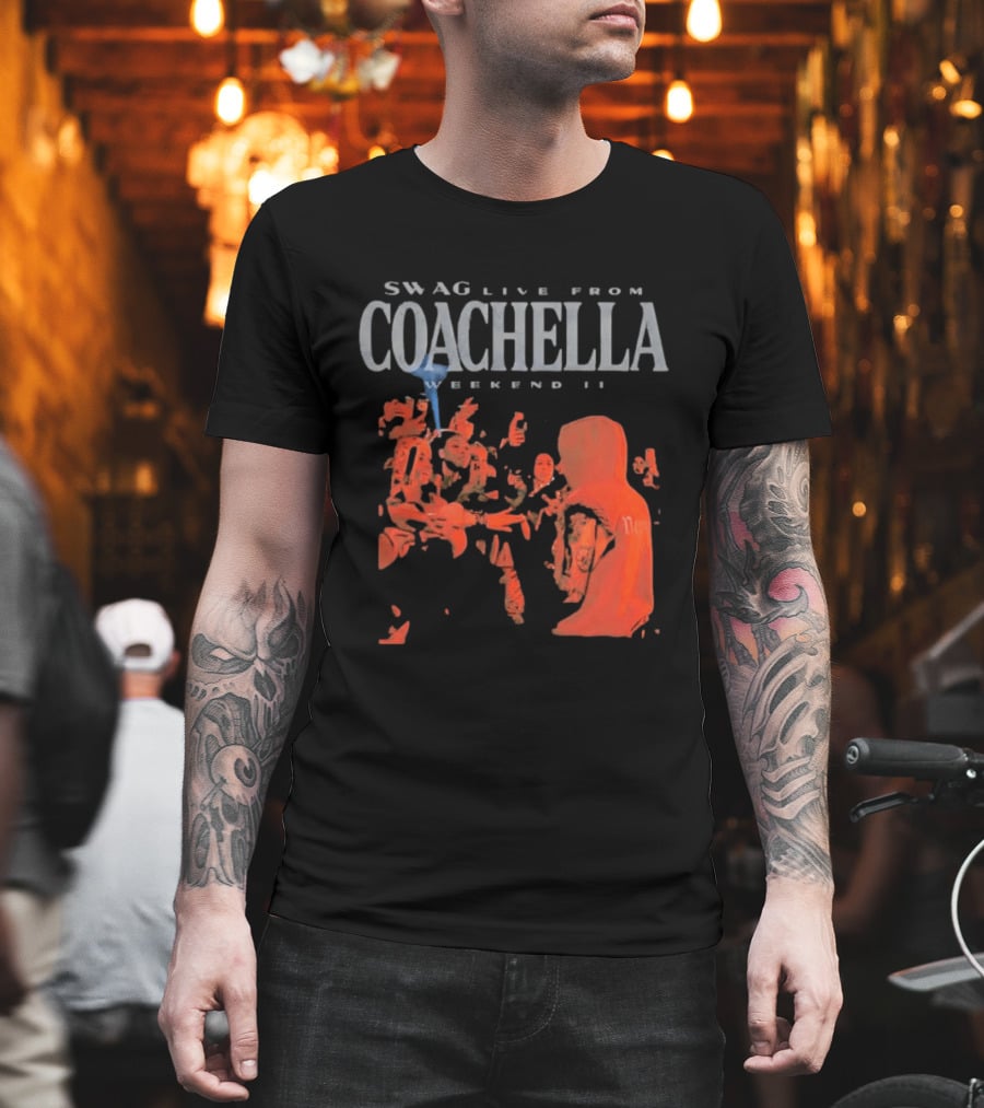 SWAG Live From Coachella Weekend II Steve Lacy Tour Performance T-Shirt