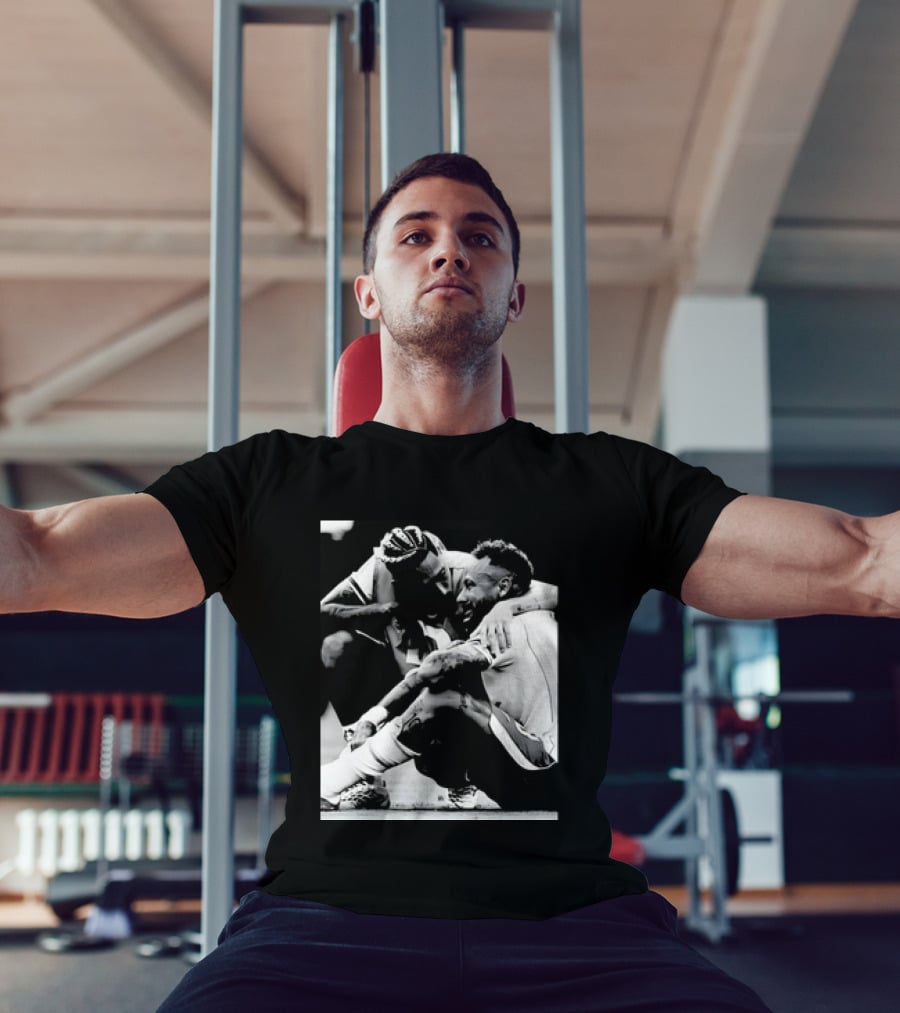 Neymar Jr And Raphinha Emotional Moment Brazil National Football Team T-Shirt