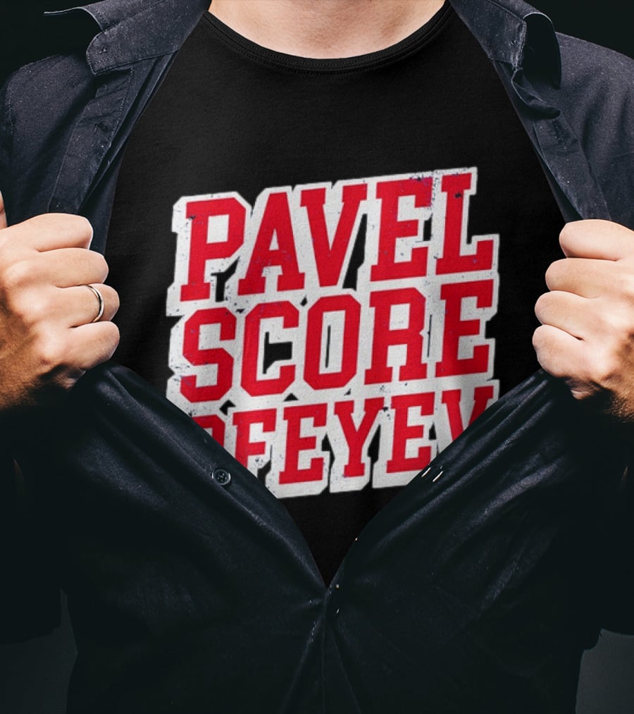 Pavel Dorofeyev Score Ofeyev New York Rangers NHL 2026 T-Shirt