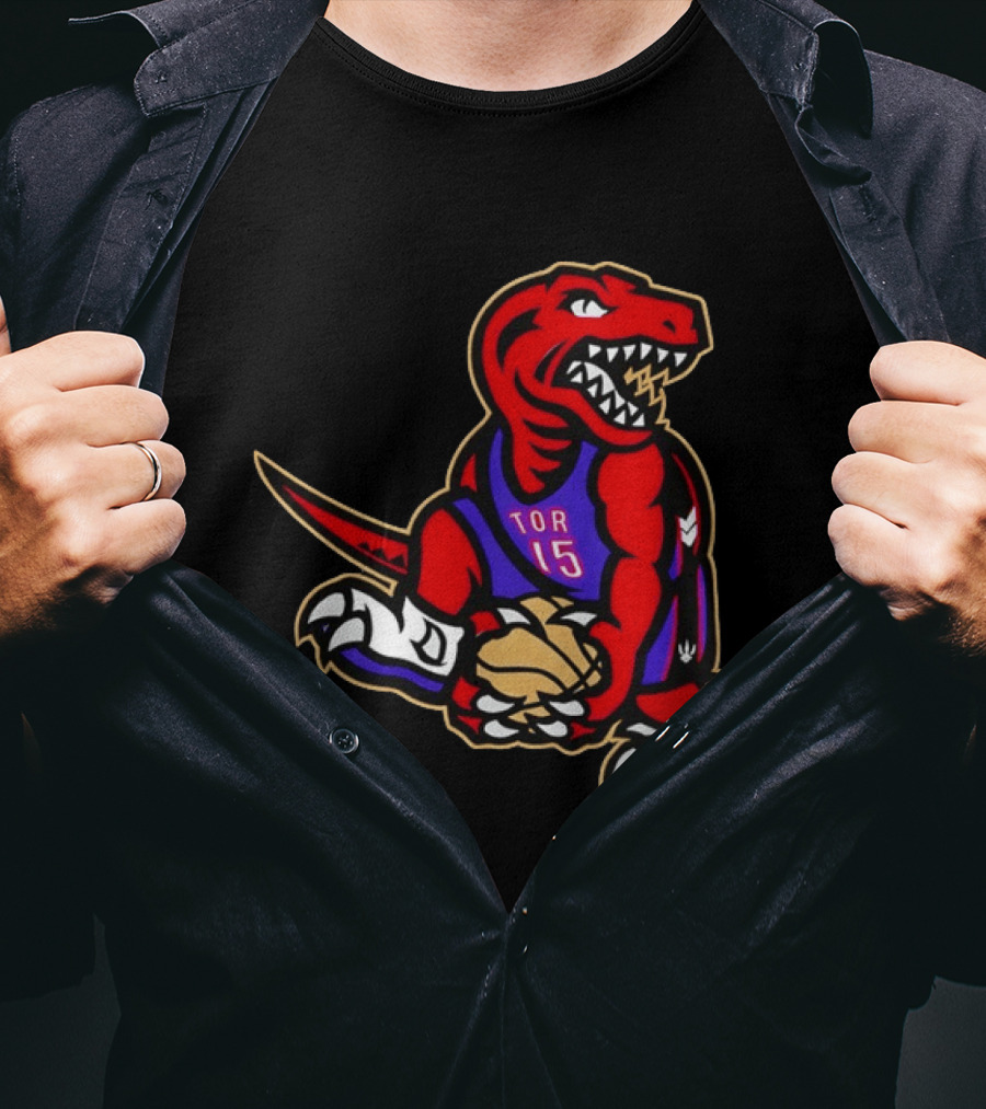 Vince Carter Toronto Raptors TOR 15 Basketball NBA 2026 T-Shirt