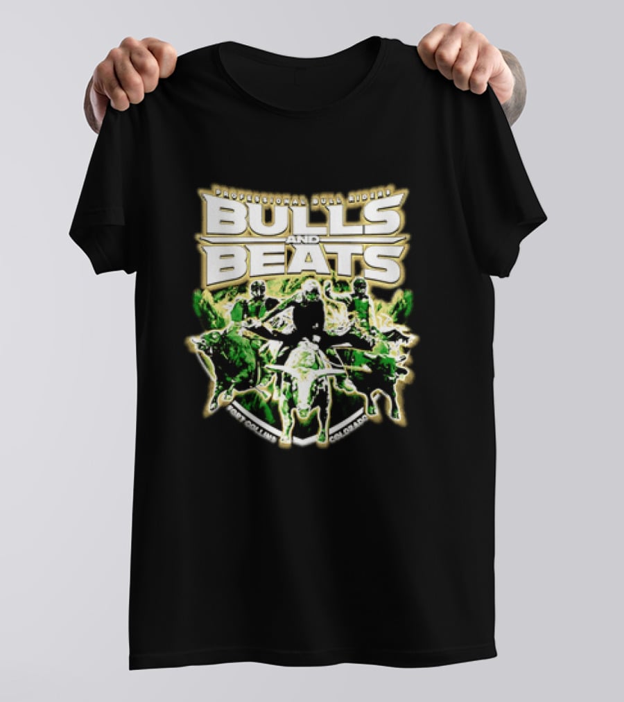 Professional Bull Riders Bulls And Beats Fort Collins Colorado Event T-Shirt