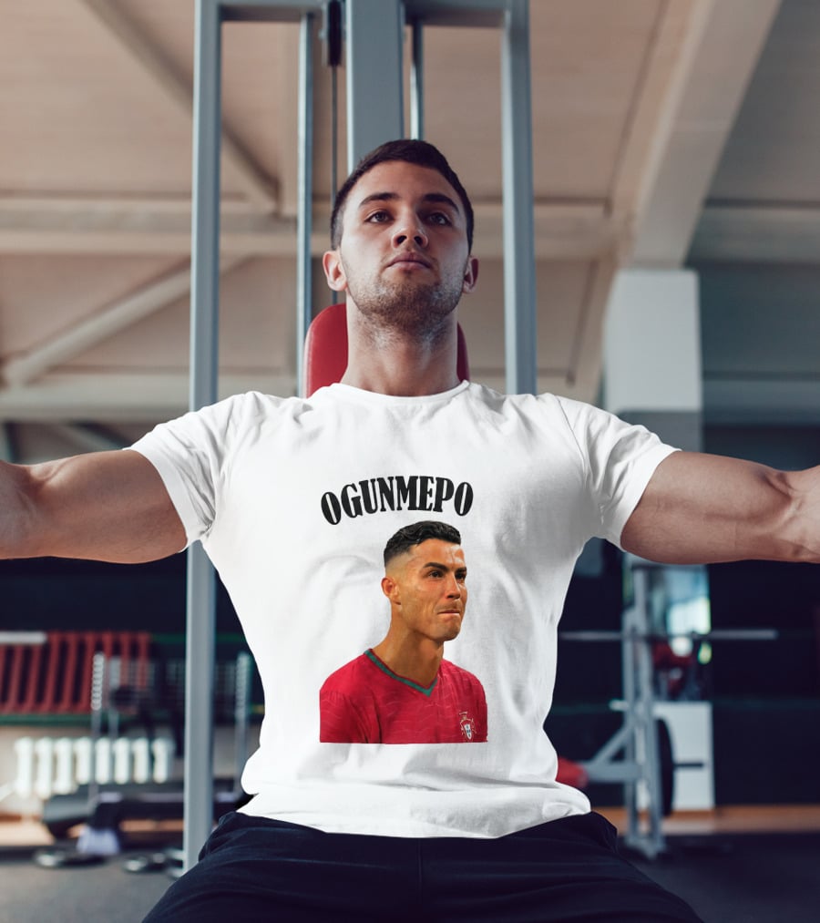 Cristiano Ronaldo Ogunmepon Portugal Soccer Star T-Shirt