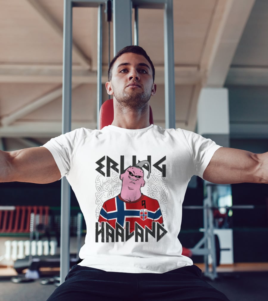 Erling Haaland Buu Norway Football Fusion T-Shirt