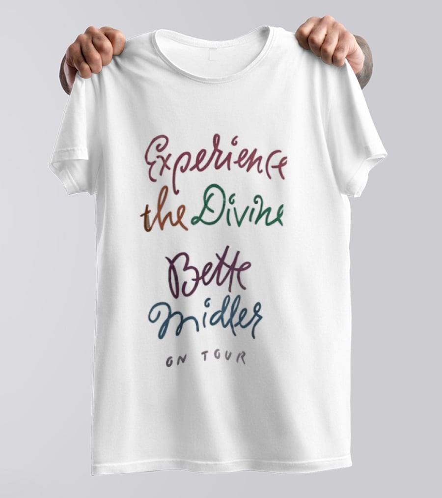 Experience The Divine Bette Midler On Tour T-Shirt